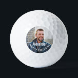 Happy Birthday Photo Golfer Personalize Golf Balls<br><div class="desc">Happy Birthday Photo Golfer Personalize Golf Balls is great for the golfer to use with their photo. Place your photo or that special person's photo and give as a gift. Personalize it with your information.</div>