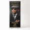 Happy Birthday Photo Party Event Gold Black Custom