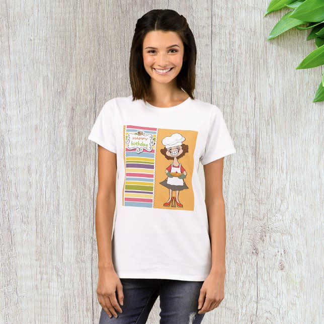 Happy Birthday Pie Womens T-Shirt (Creator Uploaded)