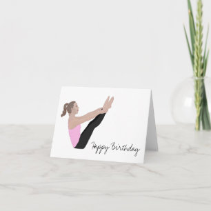 Happy Birthday Pilates Card