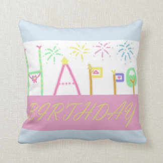 Happy Birthday Pillow