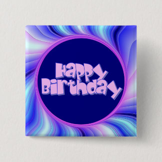 Happy Birthday Pinback Button