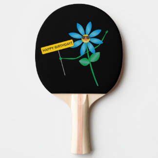 happy birthday ping pong paddle