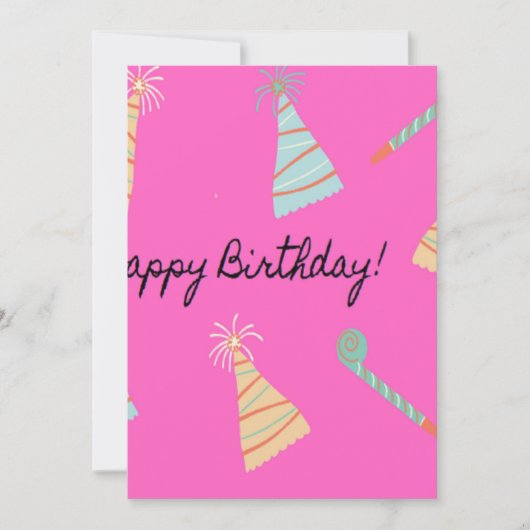 Happy birthday pink (Front)
