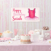 Amscan Ballett Happy Birthday Banner – Bunte Buchstaben-Girlande, 1,8m Lang, Aus Pappe, Für Kindergeburtstags-Deko