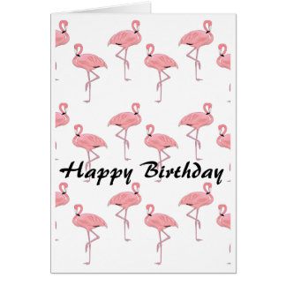 Flamingo Happy Birthday Printable