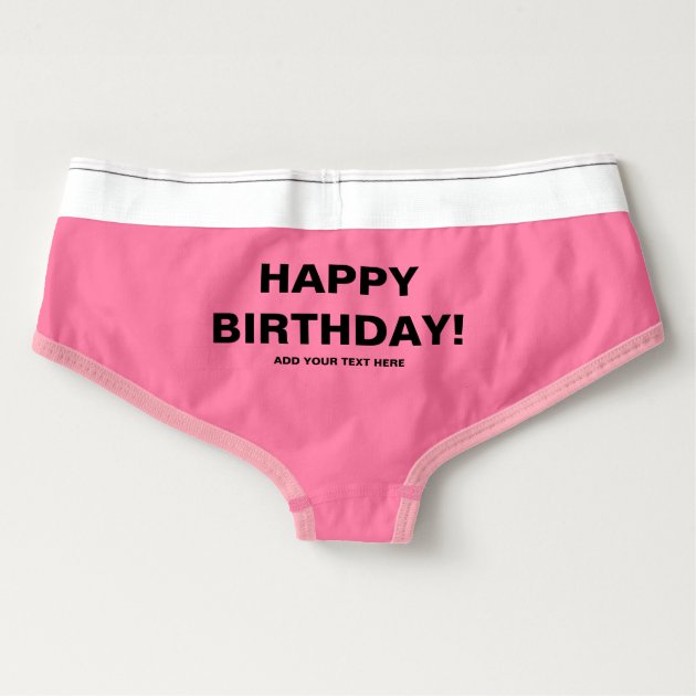 pink womens underwear