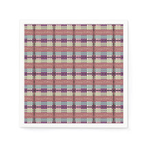 Happy Birthday Plaid Pattern