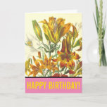 [ Thumbnail: "Happy Birthday!" + Plants & Flowers Card ]