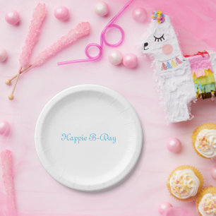 Happy Birthday Plate