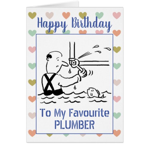 Happy Birthday Plumber
