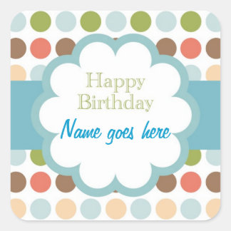 happy birthday stickers zazzle