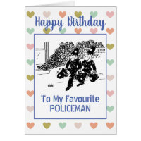 Happy Birthday Policeman