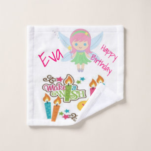 Happy Birthday Pony Giraffe Bathroom Towel Sets