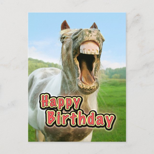 Happy Birthday Postcard (Front)