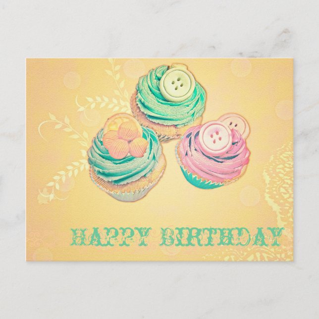 Happy Birthday Postcard (Front)