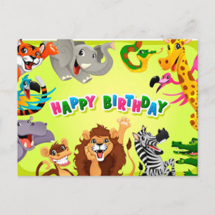 Happy Birthday Postcard