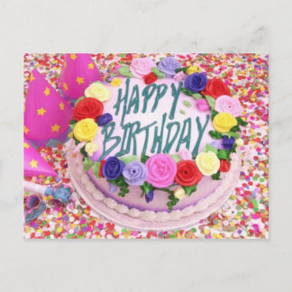Happy Birthday Postcard