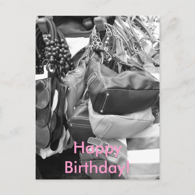 Happy Birthday! Postcard (Front)