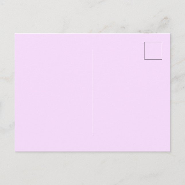 Happy Birthday Postcard (Back)