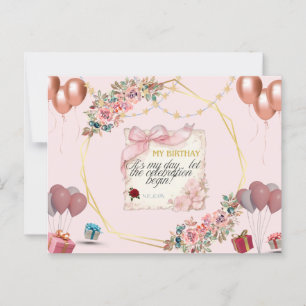 Happy Birthday Postcard