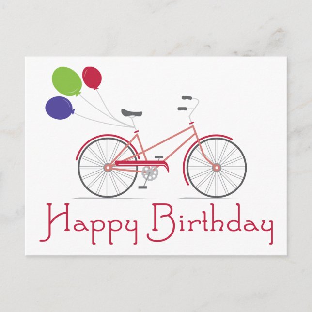 Happy Birthday Postcard (Front)