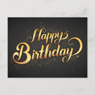 Happy Birthday Postcard