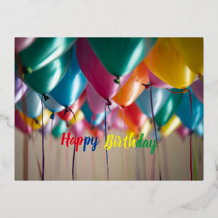 happy birthday postcard