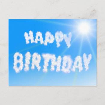 Happy Birthday Postcard by Designs_Accessorize at Zazzle