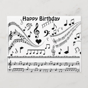 59 Happy Birthday Music Notes Gifts On Zazzle