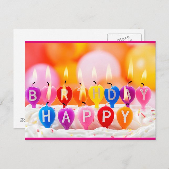 Happy Birthday Postcard (Creator Uploaded)