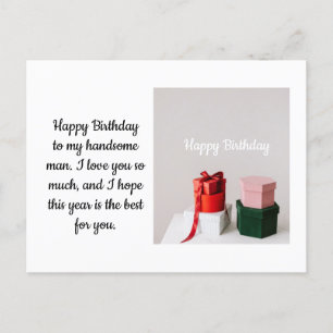 Happy Birthday Postcard