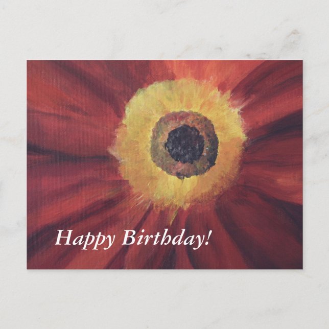 Happy Birthday Postcard (Front)