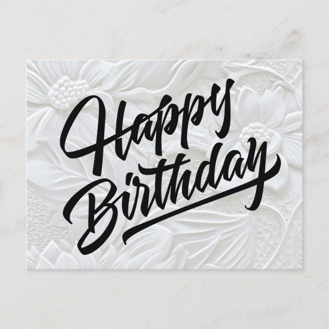 Happy Birthday Postcard (Front)