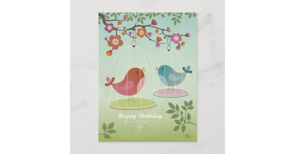 Happy Birthday Postcard | Zazzle