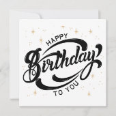 Happy Birthday Postcard (Front)