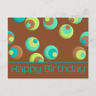 Happy Birthday Postcard