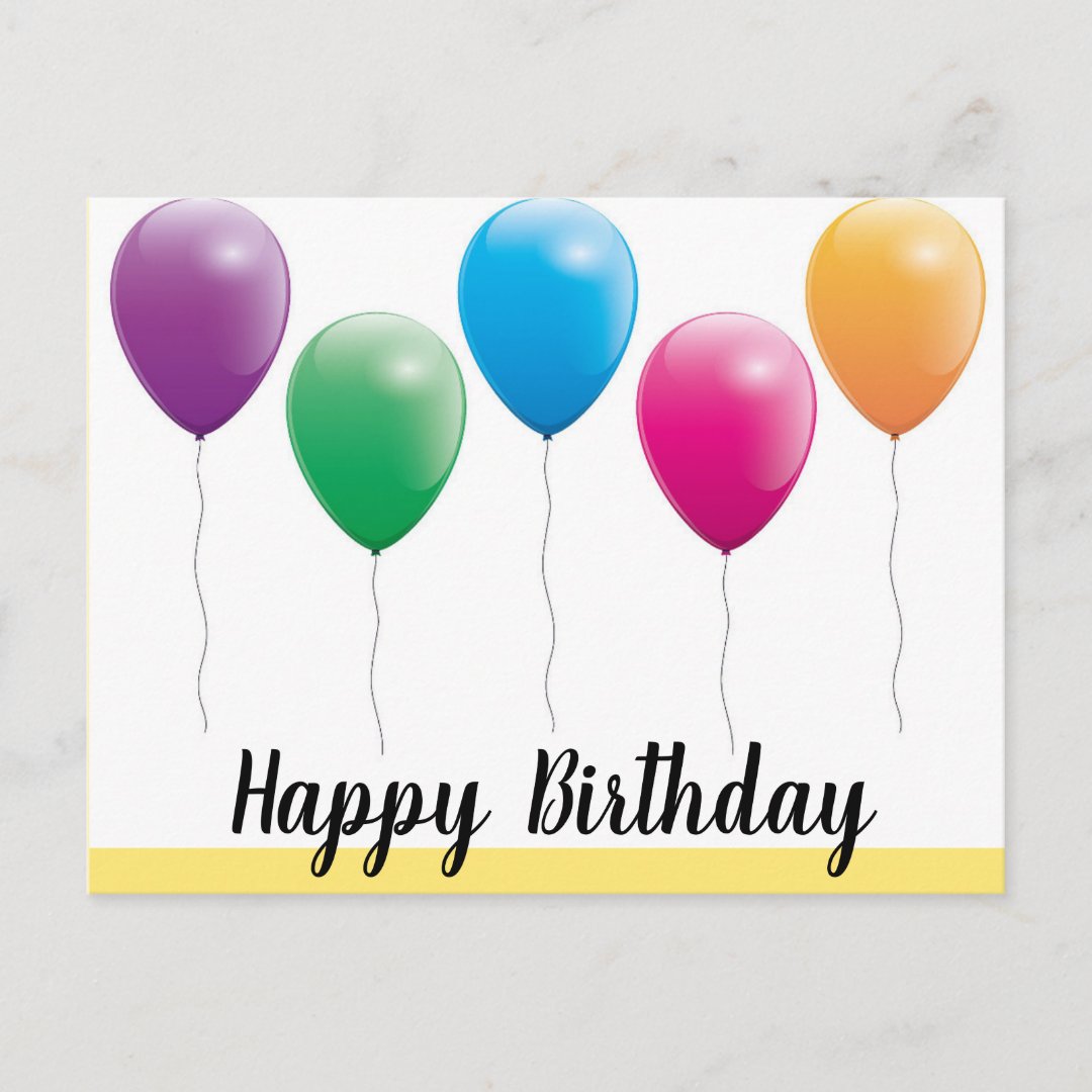 Happy birthday postcards | Zazzle