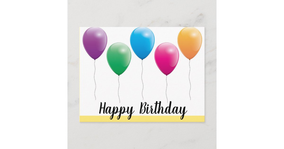 Happy birthday postcards | Zazzle