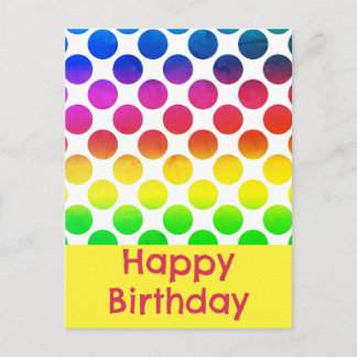 Happy birthday postcards