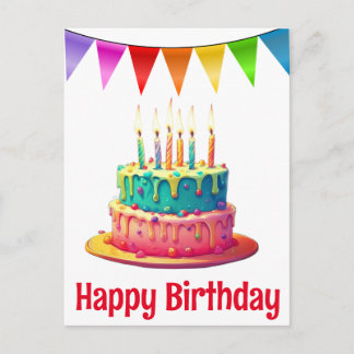 Happy birthday postcards