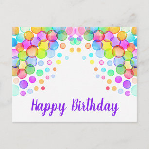 Happy birthday postcards