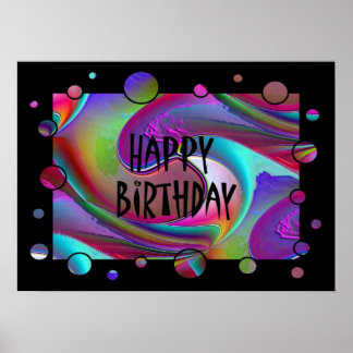 Creative Birthday Posters | Zazzle