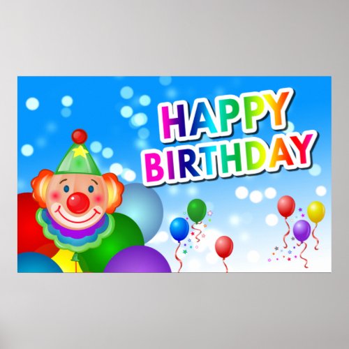 Happy Birthday Poster