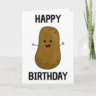 Happy Birthday Potato Card