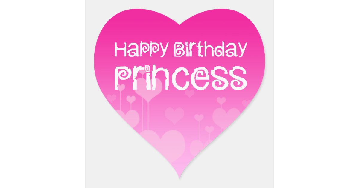 Birthday Princess, Birthday Girl, Happy Birthday,' Sticker | Spreadshirt