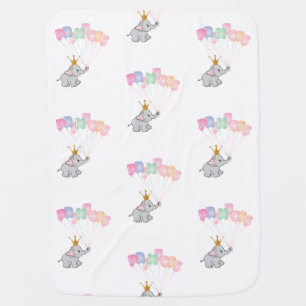 Happy Birthday Princess Images Baby Elephant Blanket