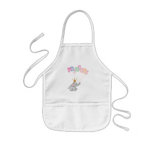 Happy Birthday Princess Images Baby Elephant Kids' Apron