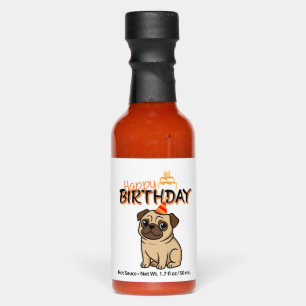 HAPPY BIRTHDAY PUG HOT SAUCES