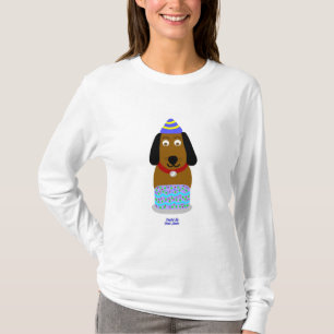 Happy Birthday Pup Women's Long sleeve Shirt